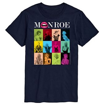 Big & Tall Marilyn Monroe Grid Tee