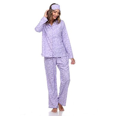 Women's Three-Piece Pajama Set