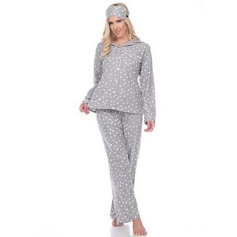 Women's Three-Piece Pajama Set