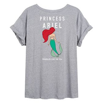 Disney Princess Ariel Juniors' Oversized Tee