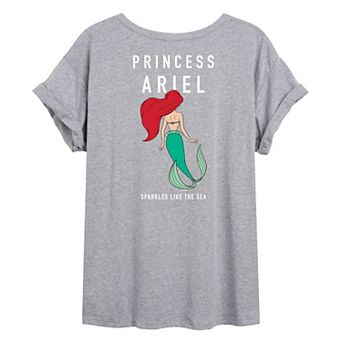Disney Princess Ariel Juniors' Oversized Tee