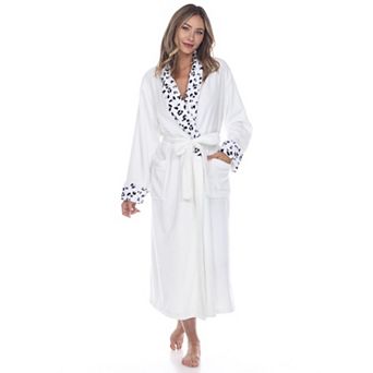 Women's Leopard Print Cozy Lounge Robe