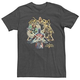 Big & Tall Black Adam First Justice Society League Tee