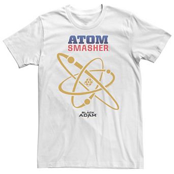 Big & Tall Black Adam Atom Smasher Symbol Tee