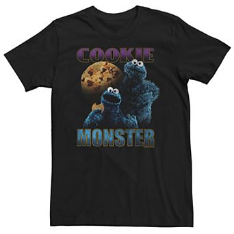 Big & Tall Sesame Street 2 Cookies Monsters Tee