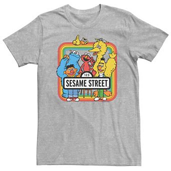 Big & Tall Sesame Street Group Tee