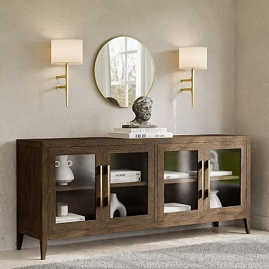 WallBeyond Round Modern Mirror