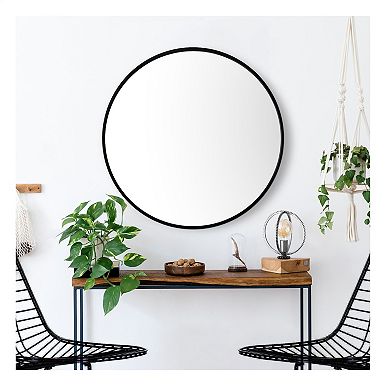 WallBeyond Round Modern Mirror