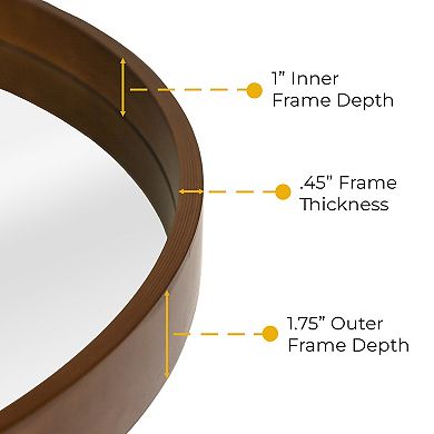 WallBeyond Round Wall Mirror