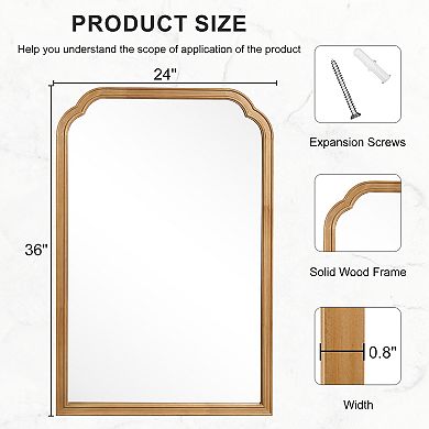 WallBeyond Rectangle Decorative Wall Mirror