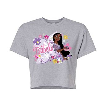 Disney's Encanto Juniors' Isabela Cropped Graphic Tee