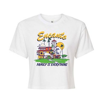 Disney's Encanto Juniors' Casa Family Cropped Graphic Tee