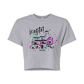 Disney's Encanto Juniors' Casita Cropped Graphic Tee