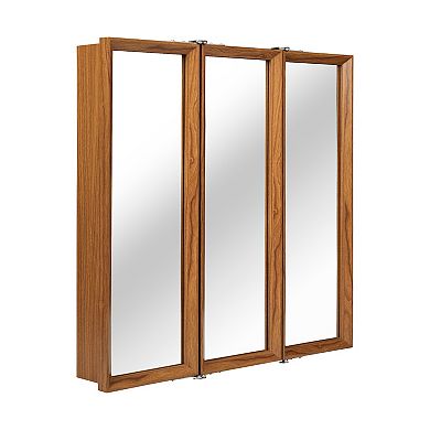 WallBeyond Three Door Medicine Cabinet Wall Mirror