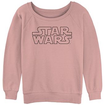 Juniors' Star Wars Classic Logo Slouchy Graphic Sweatshirt