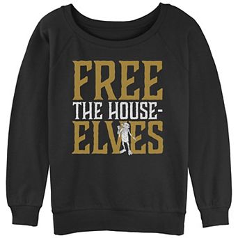 Juniors' Harry Potter "Free The House-Elves" Slouchy Graphic Sweatshirt