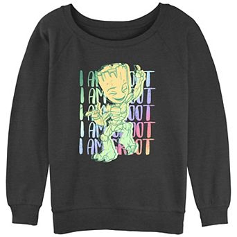 Juniors' Marvel Guardians of the Galaxy "I Am Groot" Terry Graphic Sweatshirt