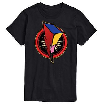 Big & Tall Power Rangers Bolt Logo Tee