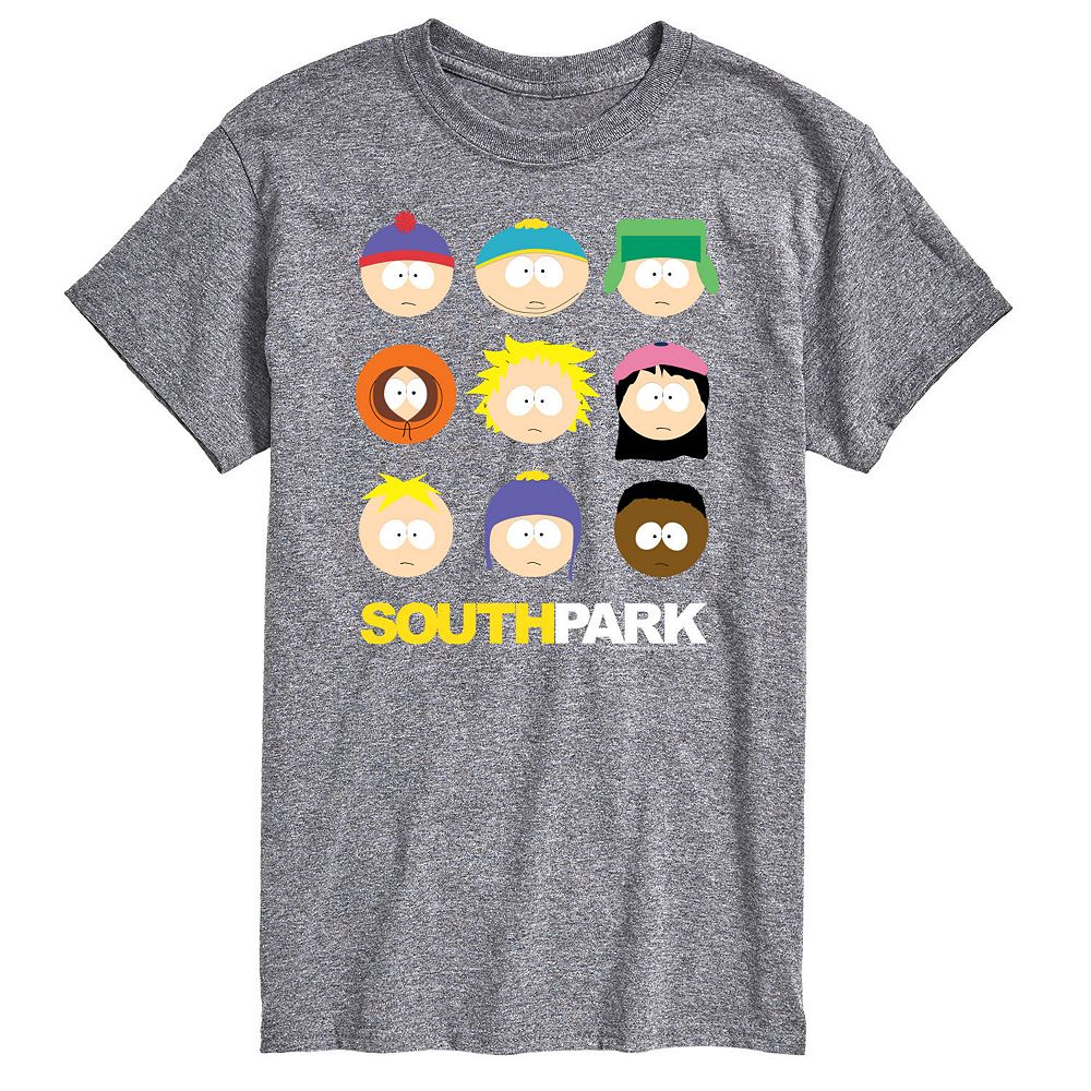 SOUTH PARK Maglietta unisex per adulti con cerchi solidi
