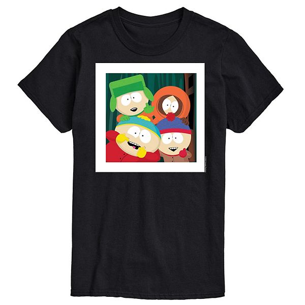 Big & Tall South Park Friends Photo Tee