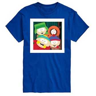 Big & Tall South Park Friends Photo Tee
