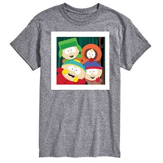 Big & Tall South Park Friends Photo Tee