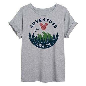 Disney's Mickey Mouse Juniors' Adventure Oversized Tee