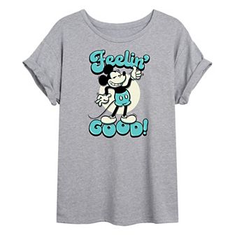 Disney's Mickey Mouse Juniors' Mickey Good Oversized Tee