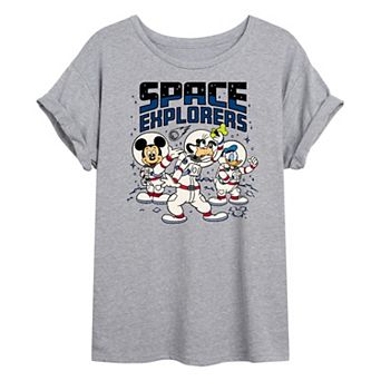 Disney's Mickey Mouse Juniors' Explorers Oversized Tee