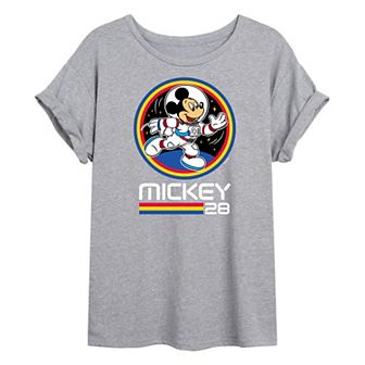 Disney's Mickey Mouse Juniors' Mickey Space Oversized Tee