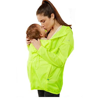 3in1 Addison Waterproof Maternity windbreaker with piping details