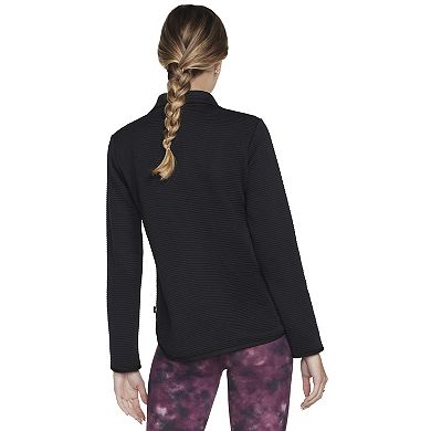Women's Skechers® Softknit Ottoman Ribbed Pullover