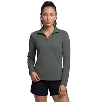 Women's Skechers® Go Walk® Ottoman Cozy Fit 1/4 Zip Pullover