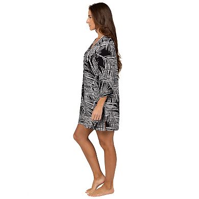 Women's Portocruz Lace Neck Coverup Swim Tunic