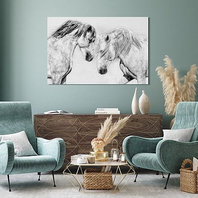 Empire Art Direct Caballo Blanco Equine Tempered Glass