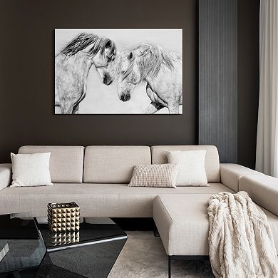 Empire Art Direct Caballo Blanco Equine Tempered Glass