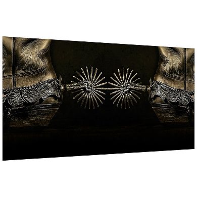 Empire Art Direct Spiral Tempered Frameless Glass Wall Art