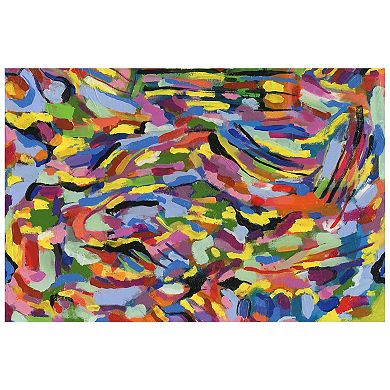 Empire Art Direct Rules of the Rainbow I Frameless Wall Art