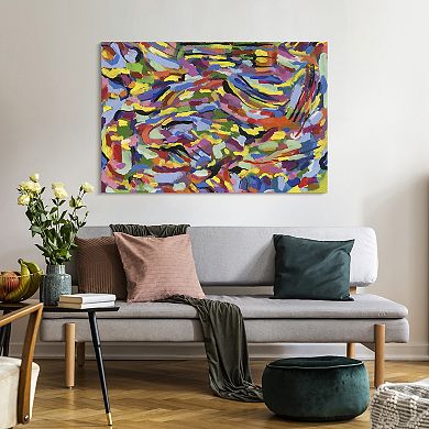 Empire Art Direct Rules of the Rainbow I Frameless Wall Art