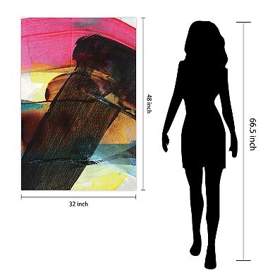Empire Art Direct Carnival Crossing Abstract I Frameless Wall Art