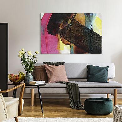 Empire Art Direct Carnival Crossing Abstract I Frameless Wall Art