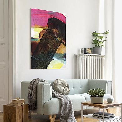 Empire Art Direct Carnival Crossing Abstract I Frameless Wall Art