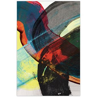 Empire Art Direct Carnival Crossing Abstract II Frameless Wall Art