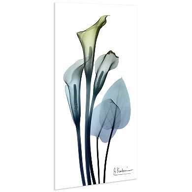 Empire Art Direct Calia Lily Tempered Frameless Glass Wall Art