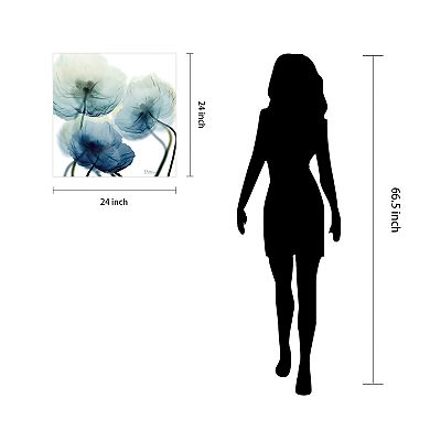 Empire Art Direct Unfocused Beauty 1 Tempered Frameless Glass Wall Art