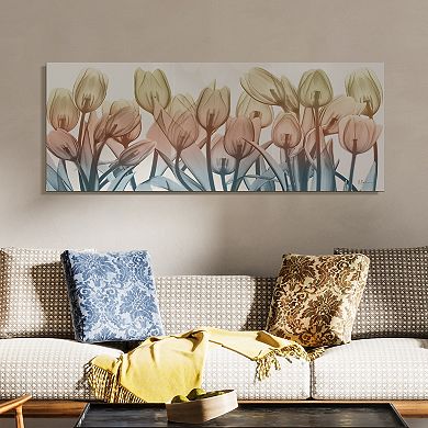 Empire Art Direct Spring Blooms Tempered Frameless Glass Wall Art
