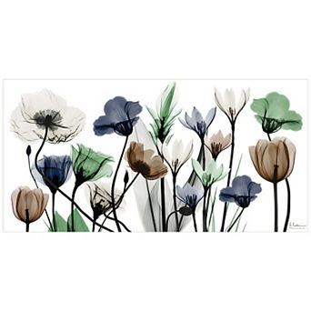 Empire Art Direct Floral Landscape Tempered Frameless Glass Wall Art
