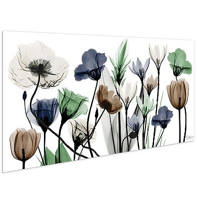 Empire Art Direct Floral Landscape Tempered Frameless Glass Wall Art