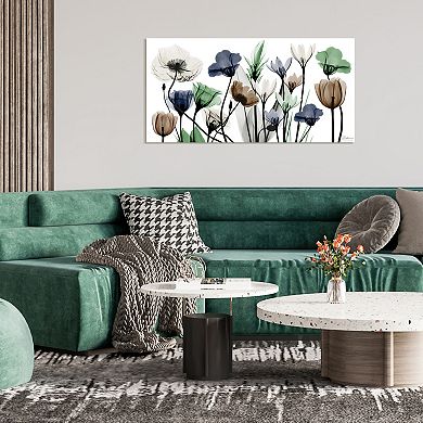 Empire Art Direct Floral Landscape Tempered Frameless Glass Wall Art