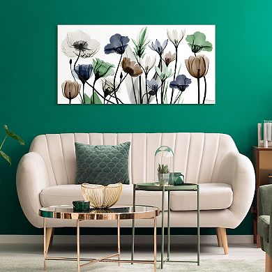 Empire Art Direct Floral Landscape Tempered Frameless Glass Wall Art